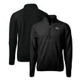 thumbnail image 1 of Men's Cutter & Buck Black Ivy League Big & Tall Cascade Eco Sherpa Fleece Quarter-Zip Jacket, 1 of 3