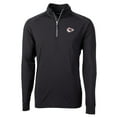 thumbnail image 1 of Men's Cutter & Buck Black Kansas City Chiefs Big & Tall Adapt Eco Knit Quarter-Zip Pullover Jacket, 1 of 1