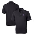 thumbnail image 1 of Men's Cutter & Buck Black Kansas State Wildcats Big & Tall Virtue Eco Pique Recycled DryTec Polo, 1 of 3