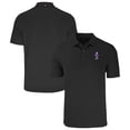 thumbnail image 1 of Men's Cutter & Buck  Black Kansas State Wildcats Vault Forge Eco Stretch Recycled Polo, 1 of 3