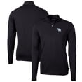 thumbnail image 1 of Men's Cutter & Buck Black Kentucky Wildcats Big & Tall Virtue Eco Pique Recycled Quarter-Zip Pullover Top, 1 of 3