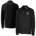 thumbnail image 1 of Men's-Cutter & Buck  Black LA Galaxy Big & Tall Advantage Eco Tri-Blend Pique Long Sleeve Polo, 1 of 3