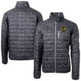 thumbnail image 1 of Men's Cutter & Buck Black LAFC Rainier PrimaLoft- Eco Insulated Printed Full-Zip Hoodie Puffer Jacket, 1 of 3