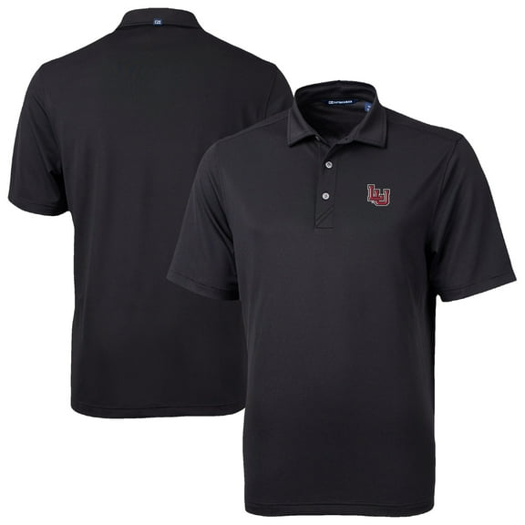 Men's Cutter & Buck Black Lamar Cardinals Virtue Eco Pique Recycled Polo