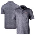 thumbnail image 1 of Men's Cutter & Buck Black Lansing Lugnuts DryTec Pike Constellation Print Stretch Polo, 1 of 3