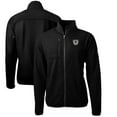 thumbnail image 1 of Men's Cutter & Buck Black Las Vegas Raiders Cascade Eco Sherpa Big & Tall Fleece Full-Zip Throwback Jacket, 1 of 3