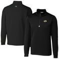 thumbnail image 1 of Men's Cutter & Buck Black Los Angeles Rams Big & Tall Traverse Stretch Quarter-Zip Top, 1 of 3