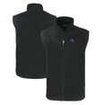 thumbnail image 1 of Men's Cutter & Buck  Black Louisiana Tech Bulldogs Charter Eco Recycled Full-Zip Vest, 1 of 3