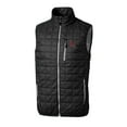 thumbnail image 1 of Men's Cutter & Buck Black Louisville Cardinals Big & Tall College Vault Rainier Full-Zip Vest, 1 of 1