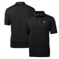 thumbnail image 1 of Men's Cutter & Buck Black Louisville Cardinals Virtue Eco Pique Tile Recycled Polo, 1 of 3
