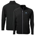 thumbnail image 1 of Men's Cutter & Buck Black MTSU Blue Raiders Big & Tall Adapt Eco Knit Hybrid Recycled Full-Zip Jacket, 1 of 3