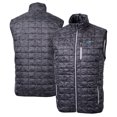 thumbnail image 1 of Men's Cutter & Buck  Black MTSU Blue Raiders Rainier PrimaLoft Eco Insulated Printed Full-Zip Puffer Vest, 1 of 3