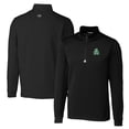 thumbnail image 1 of Men's Cutter & Buck Black Marshall Thundering Herd Big & Tall Traverse Stretch Quarter-Zip Pullover Top, 1 of 3