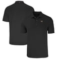 thumbnail image 1 of Men's Cutter & Buck Black Miami Hurricanes Big & Tall Forge Eco Stretch Recycled Polo, 1 of 3