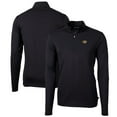 thumbnail image 1 of Men's Cutter & Buck Black Missouri Tigers Big & Tall Virtue Eco Pique Recycled Quarter-Zip Pullover Top, 1 of 3