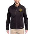 thumbnail image 1 of Men's Cutter & Buck Black Missouri Tigers Evoke Eco Softshell Recycled Full-Zip Jacket, 1 of 2