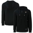 thumbnail image 1 of Men's Cutter & Buck  Black Missouri Tigers  Roam Eco Recycled Half-Zip Pullover Hoodie, 1 of 3