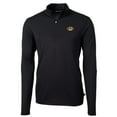 thumbnail image 1 of Men's Cutter & Buck Black Missouri Tigers Virtue Eco Pique Recycled Quarter-Zip Jacket, 1 of 1