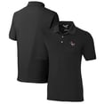 thumbnail image 1 of Men's Cutter & Buck Black NC State Wolfpack Advantage Tri-Blend DryTec Pique Polo, 1 of 3