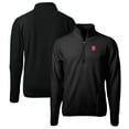 thumbnail image 1 of Men's Cutter & Buck Black NC State Wolfpack Big & Tall Cascade Eco Sherpa Fleece Quarter-Zip Jacket, 1 of 3
