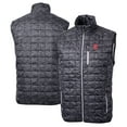 thumbnail image 1 of Men's Cutter & Buck  Black NC State Wolfpack Rainier PrimaLoft Eco Insulated Printed Full-Zip Puffer Vest, 1 of 3