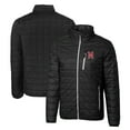 thumbnail image 1 of Men's Cutter & Buck Black Nashville Sounds Rainier PrimaLoft Big & Tall Eco Insulated Full-Zip Puffer Jacket, 1 of 3