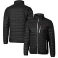 thumbnail image 1 of Men's Cutter & Buck Black New Mexico State Aggies Team Logo Big & Tall Rainier PrimaLoft Eco Insulated Full-Zip Puffer, 1 of 3