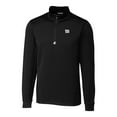 thumbnail image 1 of Men's Cutter & Buck Black New York Giants Big & Tall Traverse Quarter-Zip Pullover Jacket, 1 of 1