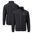 thumbnail image 1 of Men's Cutter & Buck Black New York Jets Big & Tall Helmet Charter Eco Knit Recycled Full-Zip Jacket, 1 of 3