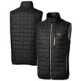 thumbnail image 1 of Men's Cutter & Buck  Black Norfolk Tides Rainier PrimaLoft Big & Tall Eco Insulated Full-Zip Puffer Vest, 1 of 3