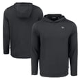 thumbnail image 1 of Men's Cutter & Buck Black North Carolina Central Eagles Coastline Epic Comfort Eco Recycled Long Sleeve Hoodie T-Shirt, 1 of 3