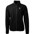 thumbnail image 1 of Men's Cutter & Buck Black Northwestern Wildcats Team Logo Cascade Eco Sherpa Fleece Full-Zip Jacket, 1 of 1