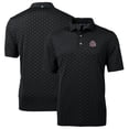 thumbnail image 1 of Men's Cutter & Buck Black Ohio State Buckeyes Big & Tall Virtue Eco Pique Tile Print Recycled Polo, 1 of 3