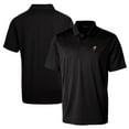 thumbnail image 1 of Men's Cutter & Buck Black Ohio State Buckeyes Team Logo Big & Tall Prospect Textured Stretch Polo, 1 of 3