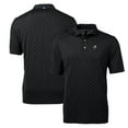 thumbnail image 1 of Men's Cutter & Buck Black Ohio State Buckeyes Virtue Eco Pique Tile Recycled Polo, 1 of 3