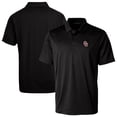thumbnail image 1 of Men's Cutter & Buck Black Oklahoma Sooners Prospect Eco Textured Stretch Recycled Polo, 1 of 3