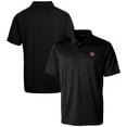 thumbnail image 1 of Men's Cutter & Buck  Black Oklahoma Sooners Vault Prospect Textured Stretch Polo, 1 of 3