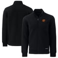 thumbnail image 1 of Men's Cutter & Buck  Black Oklahoma State Cowboys Alumni Logo Roam Eco Recycled Full-Zip Jacket, 1 of 3