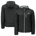 thumbnail image 1 of Men's Cutter & Buck  Black Omaha Storm Chasers Rainier PrimaLoft Eco Full-Zip Hooded Jacket, 1 of 3