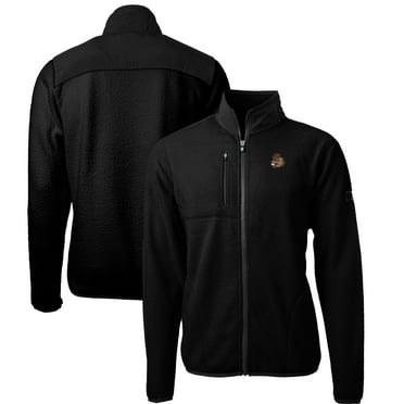 Men's Cutter & Buck Black Oregon State Beavers Cascade Eco Sherpa Fleece Full-Zip Jacket