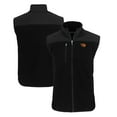 thumbnail image 1 of Men's Cutter & Buck  Black Oregon State Beavers Cascade Eco Sherpa Fleece Full-Zip Vest, 1 of 3