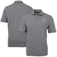 thumbnail image 1 of Men's Cutter & Buck  Black PGA TOUR Volunteers Big & Tall Virtue Eco Pique Stripe Recycled Polo, 1 of 3