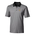 thumbnail image 1 of Men's Cutter & Buck Black Pittsburgh Pirates Big & Tall Forge Tonal Stripe Polo, 1 of 1