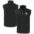 thumbnail image 1 of Men's Cutter & Buck Black Portland Timbers Big & Tall Charter Eco Recycled Full-Zip Vest, 1 of 3