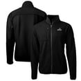 thumbnail image 1 of Men's Cutter & Buck Black Providence Friars Big & Tall Cascade Eco Sherpa Fleece Full-Zip Jacket, 1 of 3