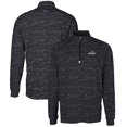 thumbnail image 1 of Men's Cutter & Buck Black Providence Friars Big & Tall Traverse Camo Print Stretch Quarter-Zip Pullover Top, 1 of 3