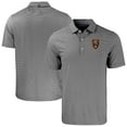 thumbnail image 1 of Men's-Cutter & Buck  Black Real Salt Lake Forge Eco Double Stripe Stretch Recycled Tri-Blend Polo, 1 of 3