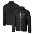 thumbnail image 1 of Men's Cutter & Buck Black Richmond Flying Squirrels Rainier PrimaLoft Big & Tall Eco Insulated Full-Zip Puffer Jacket, 1 of 3