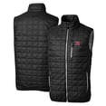 thumbnail image 1 of Men's Cutter & Buck Black Richmond Flying Squirrels Rainier PrimaLoft Eco Insulated Full-Zip Puffer Vest, 1 of 3
