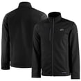 thumbnail image 1 of Men's Cutter & Buck  Black Rocket City Trash Pandas Evoke Eco Softshell Recycled Full-Zip Jacket, 1 of 3